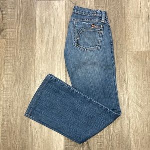 Women’s Fidelity Tiger Lily Low Waist Boot Cut Size 25 - EUC